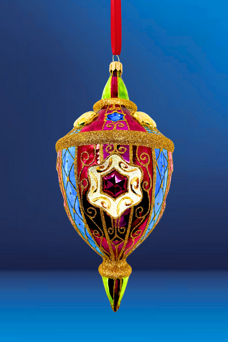 Venetian Carretto Glass Christmas Ornament