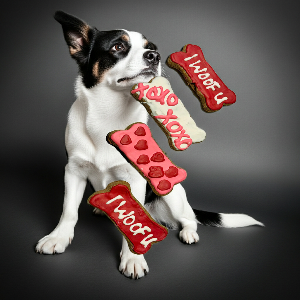 PAWsitively Organic Woof Dog Bone Cookies