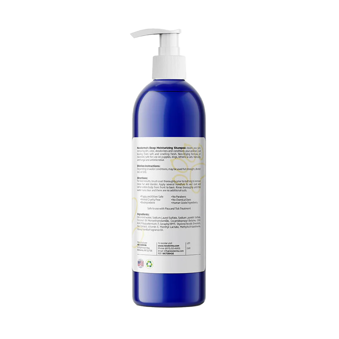 Vanilla Deep Moisturizing Shampoo 16oz by Nexderma