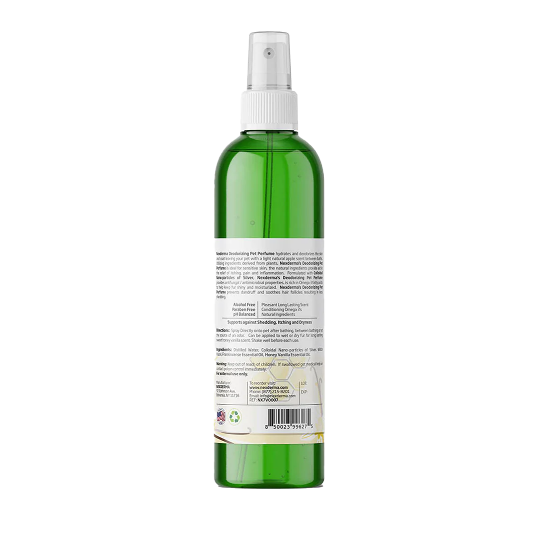 Vanilla Pet Perfume 8oz by Nexderma