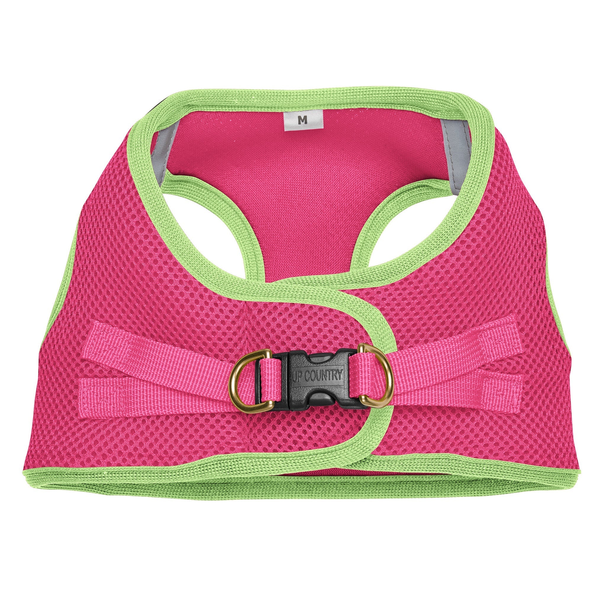 Pink and Lime Small Dog Vest Harness