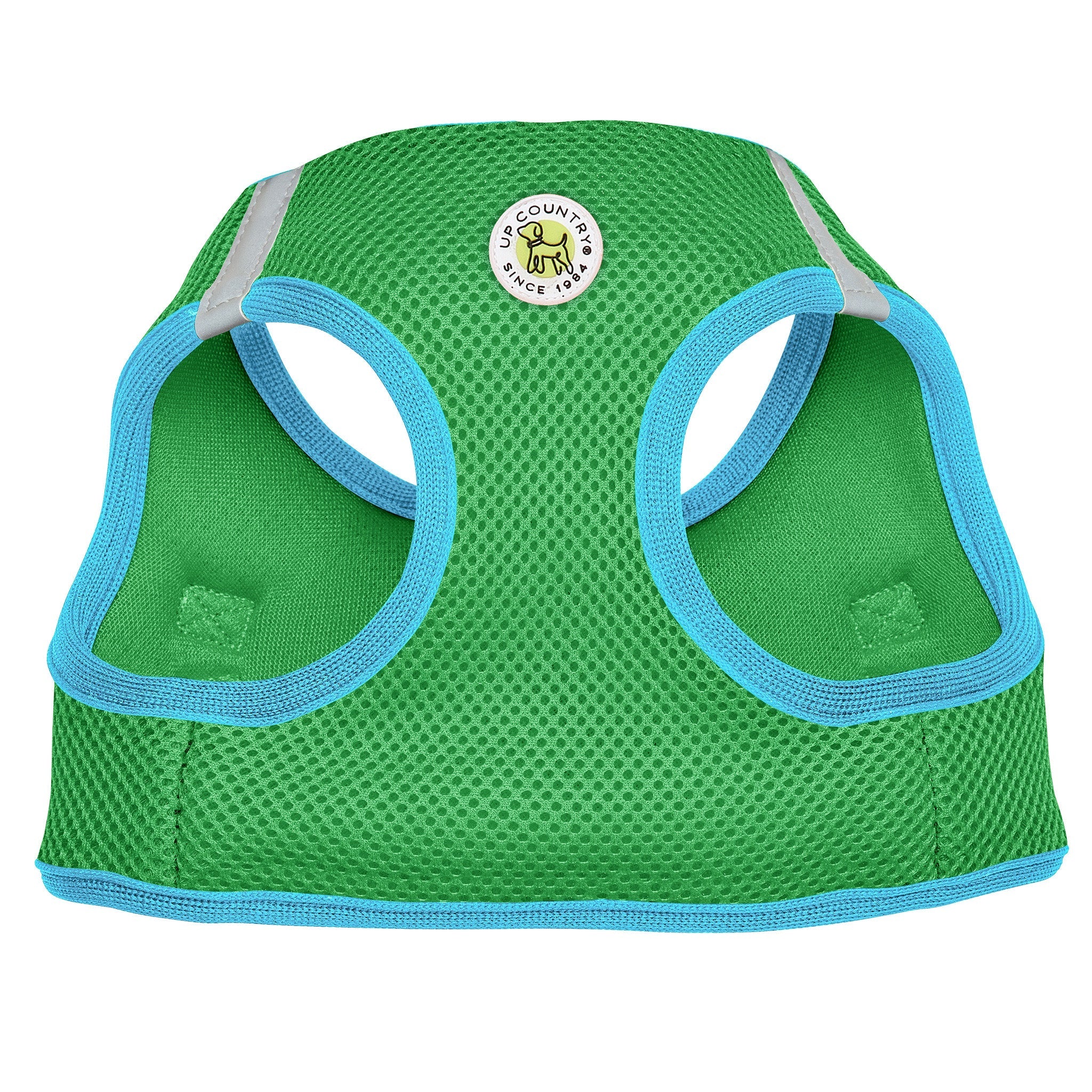 Lime and Aqua Small Dog Vest Harness