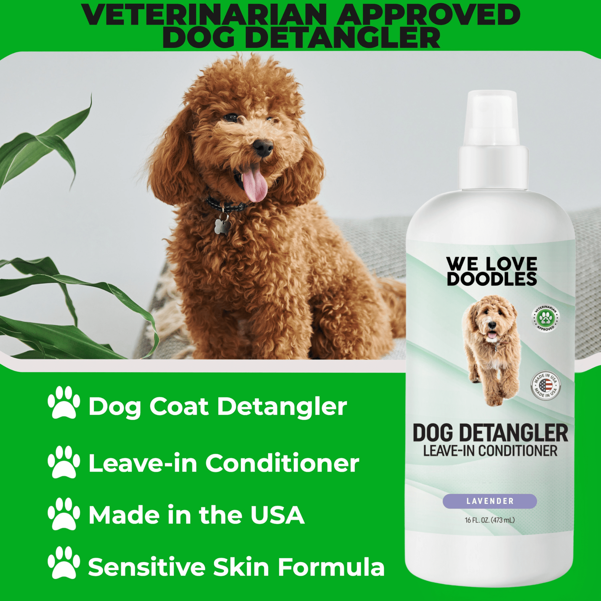 Home Dog Grooming Starter Pack Clean, Soft, Tangle-Free Coats at Home