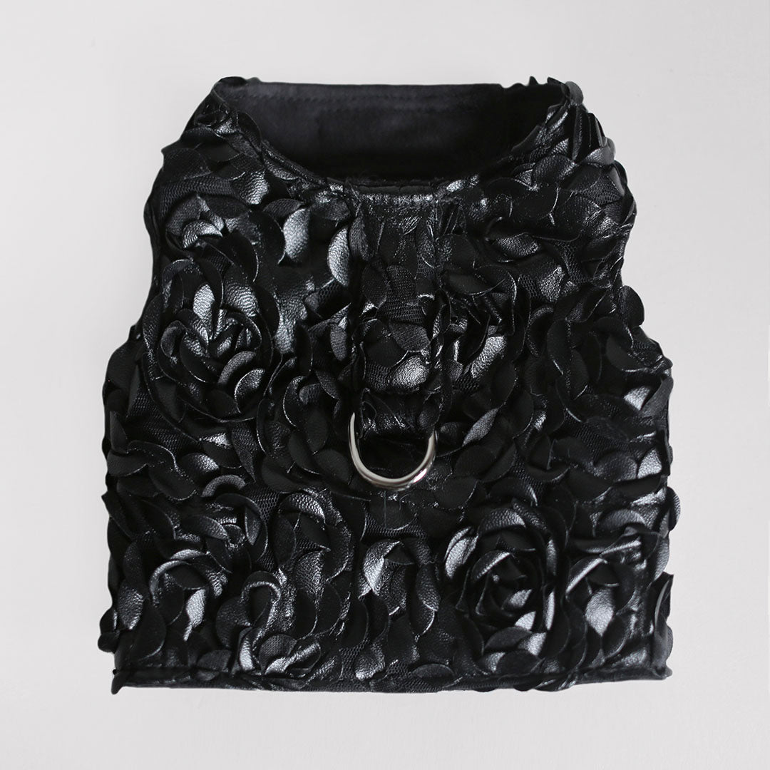 Hello Doggie Victorian Black Dog Harness