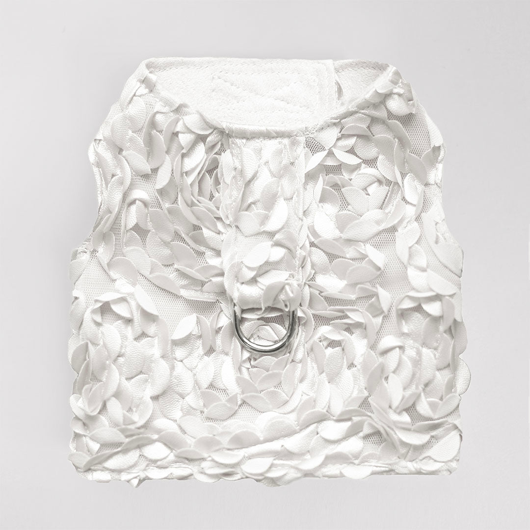 Hello Doggie Victorian White Dog Harness