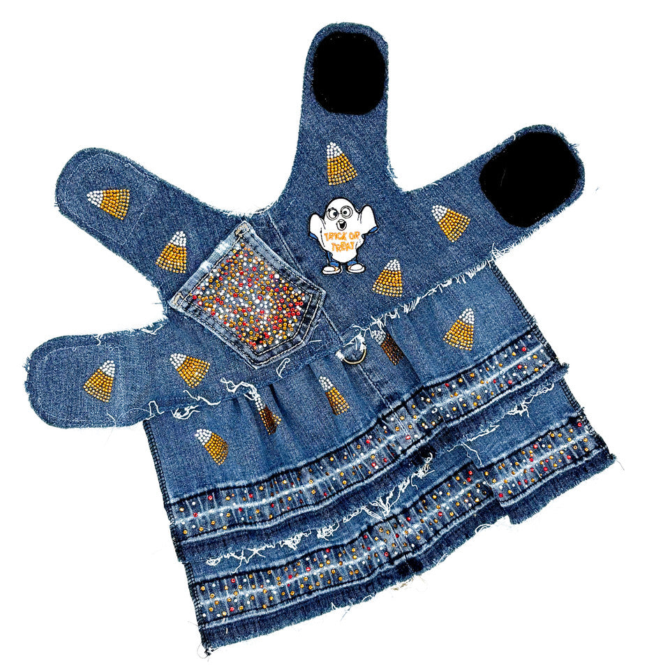 Vintage Trick or Treat Harness Dress