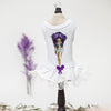 Hello Doggie Vixens Satin Swarovski Crystal Dog Dress