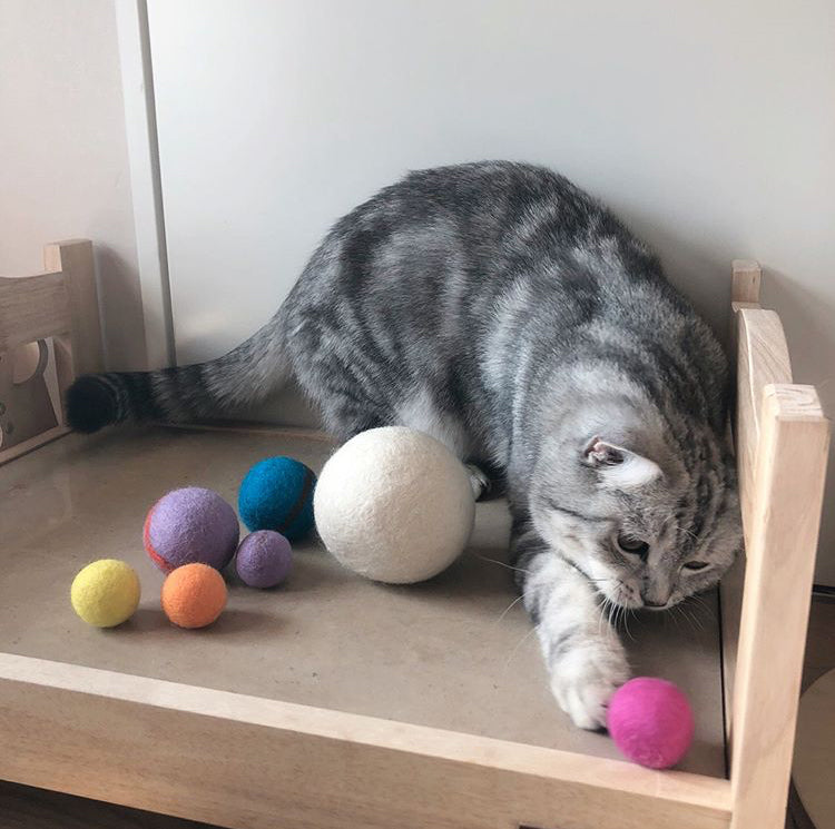 Nooee Pet Wool Toy Ball (6CM)
