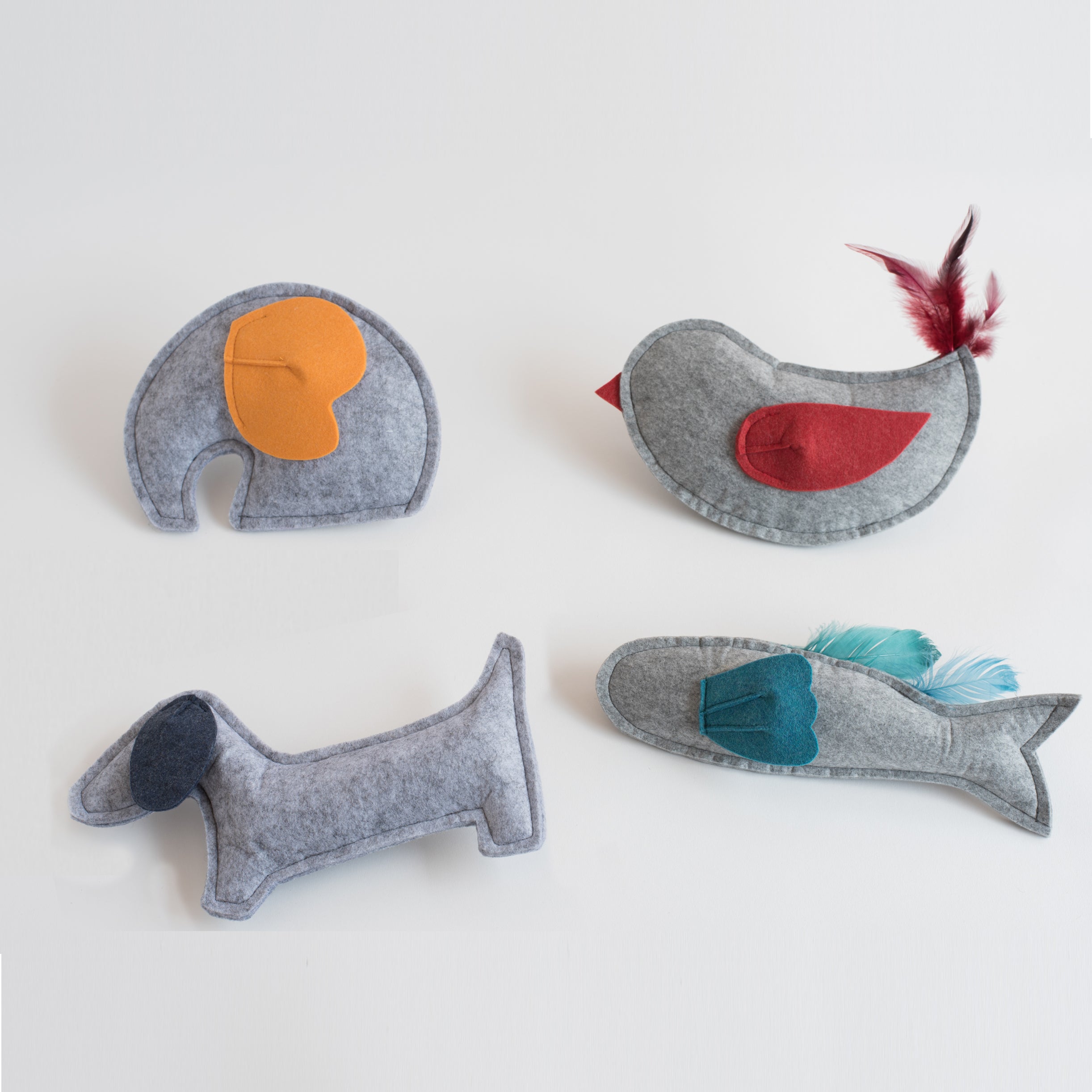 Nooee Pet Felt Animal Toy