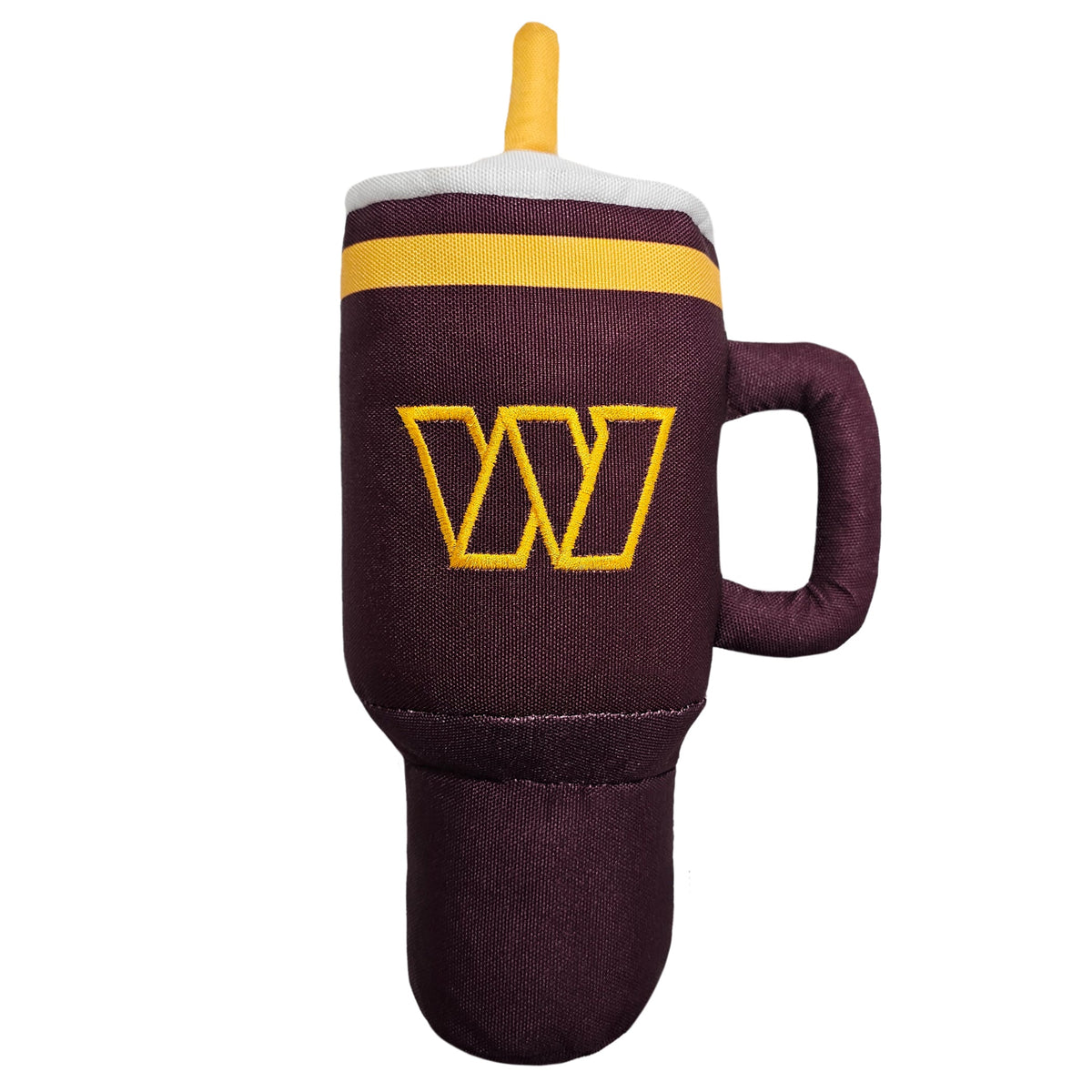 NFL Washington Commanders Nylon Tumbler Dog Toy