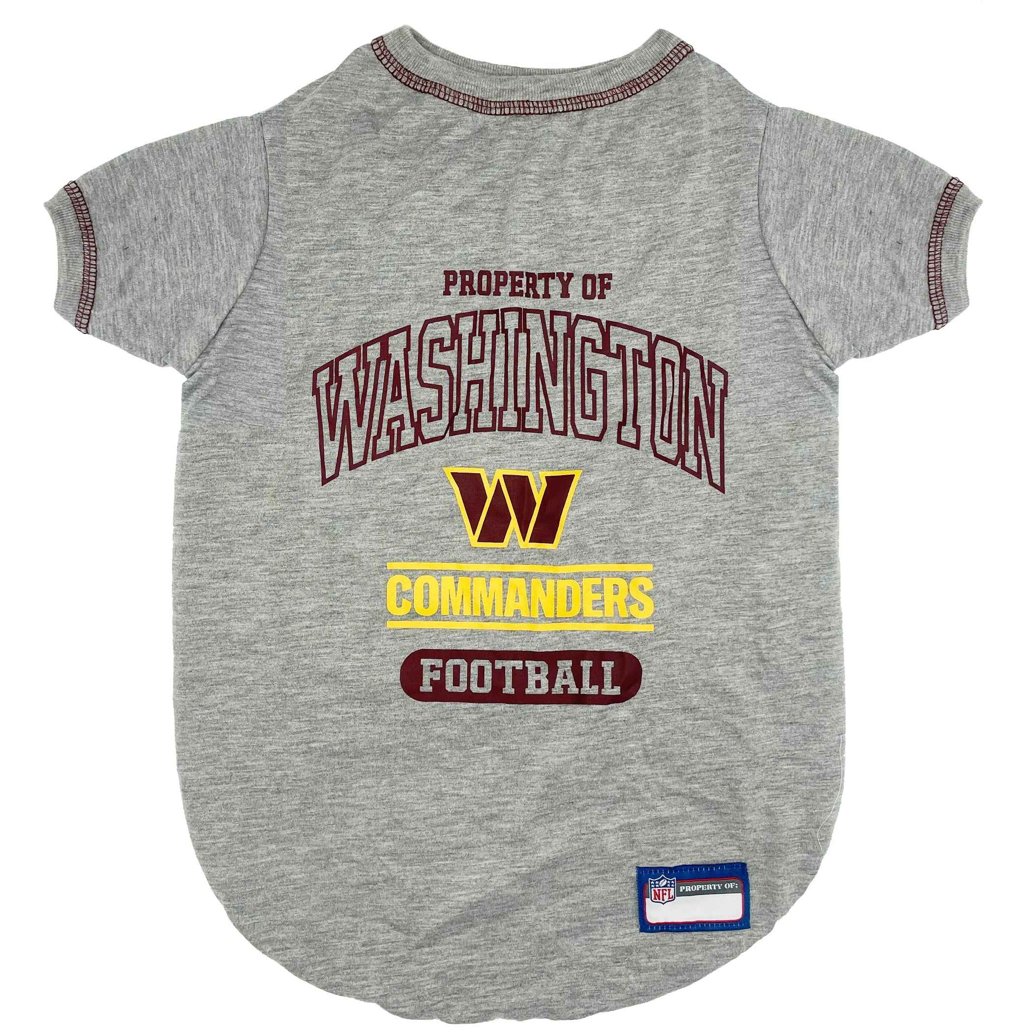 NFL Washington Commanders Dog T-Shirt