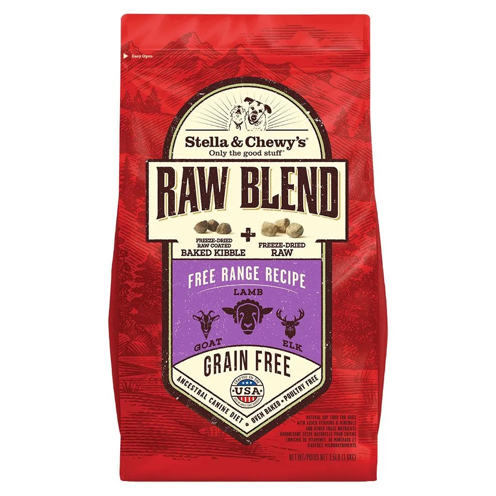 Stella & Chewy’s Raw Blend Free Range Recipe Dog Food