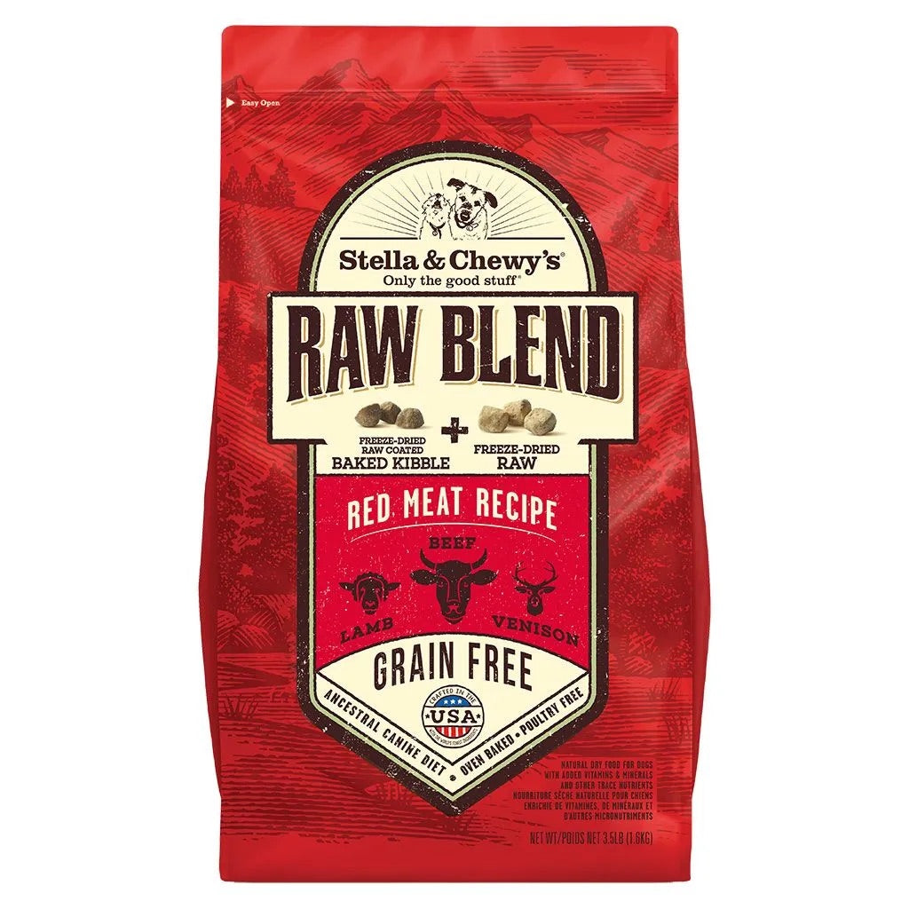 Stella & Chewys Raw Blend Red Meat Recipe Dog Food