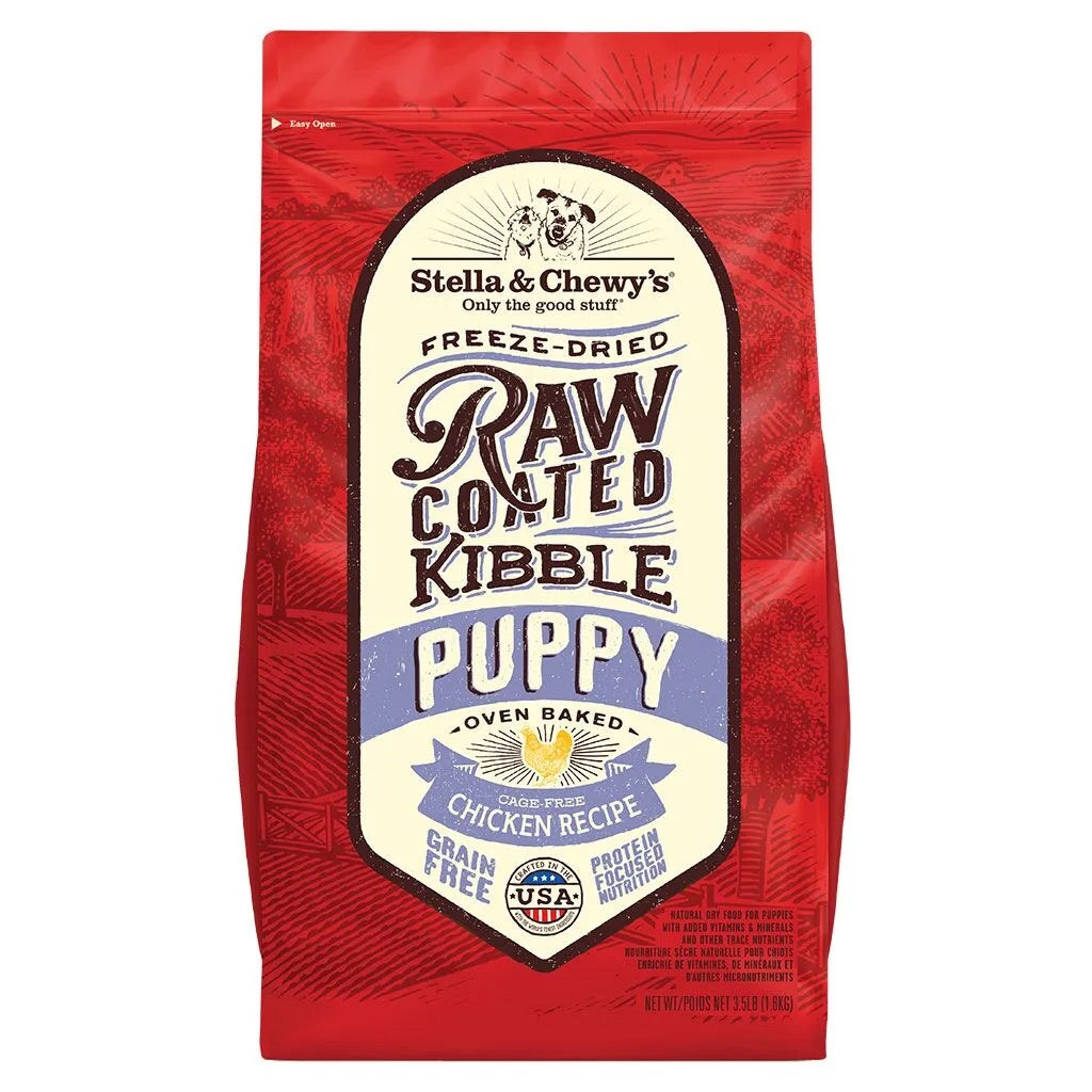 Stella & Chewys Raw Coated Chicken Puppy Food (3.5lb)