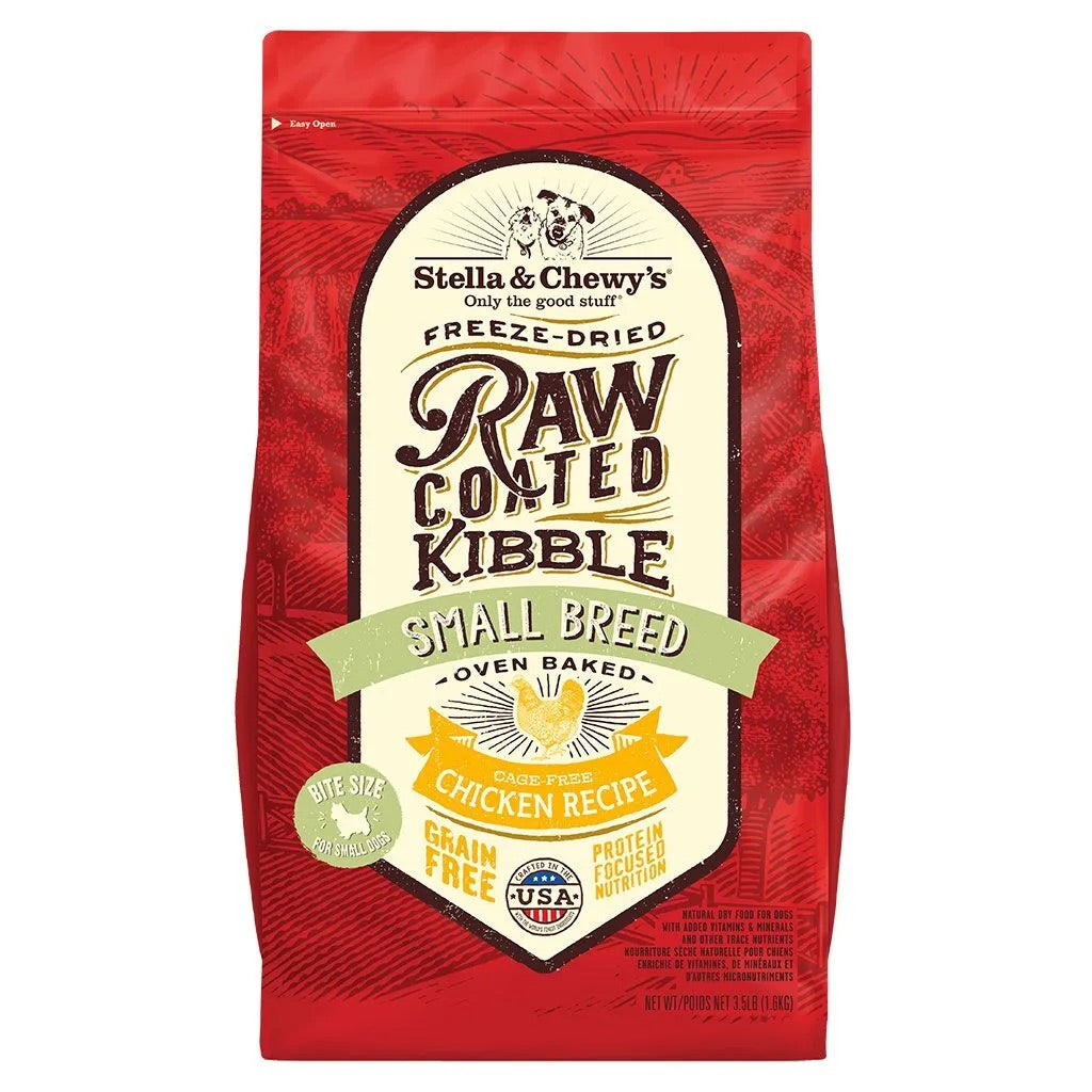 Stella & Chewys Raw Coated Small Breed Chicken Dog Food