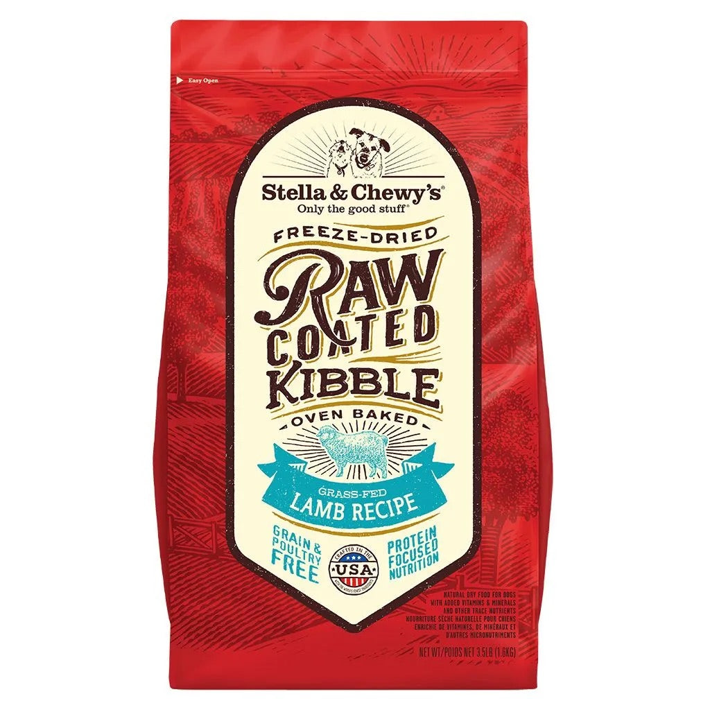 Stella & Chewys Raw Coated Lamb Dog Food (3.5lb)