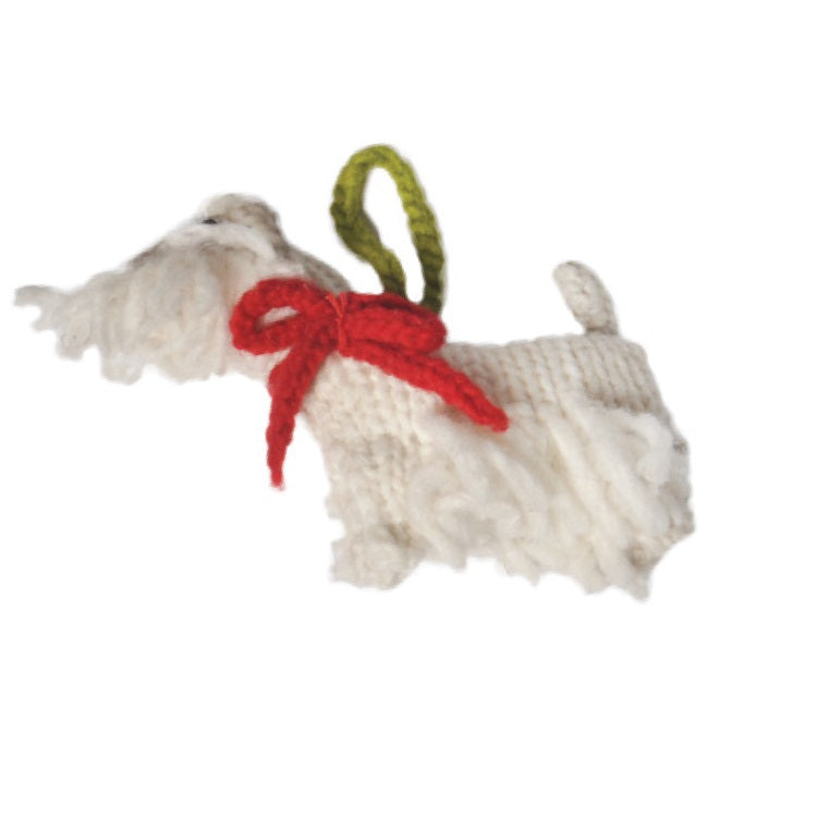 Chilly Dog Westie Wool Ornament