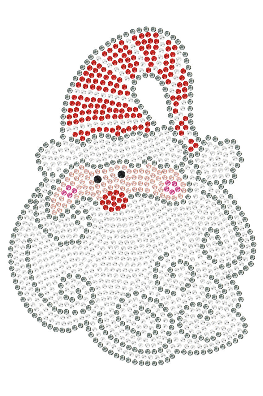 Santa Face with Curly Beard - Bandana