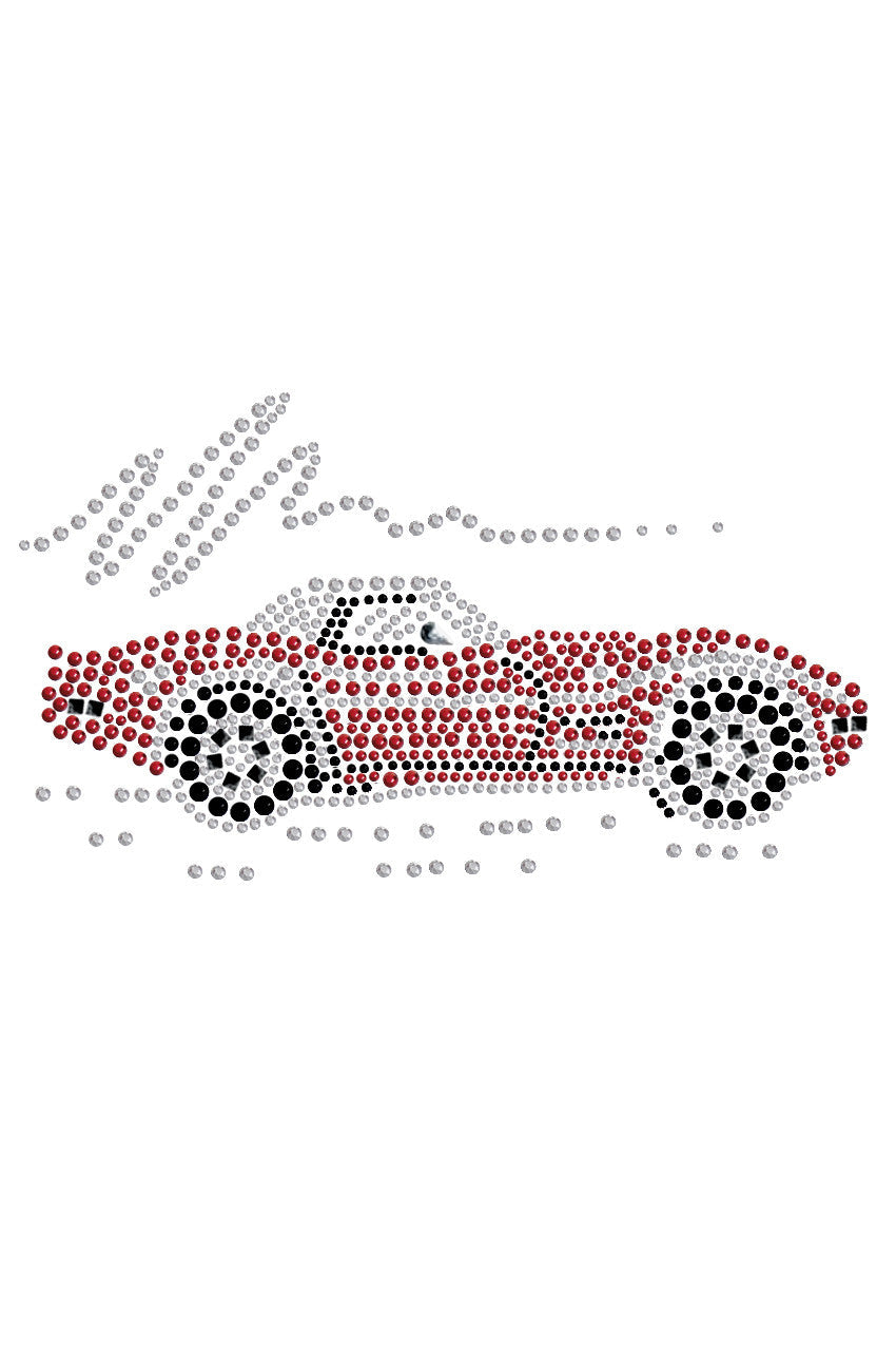 Red Corvette - Womens T-shirt