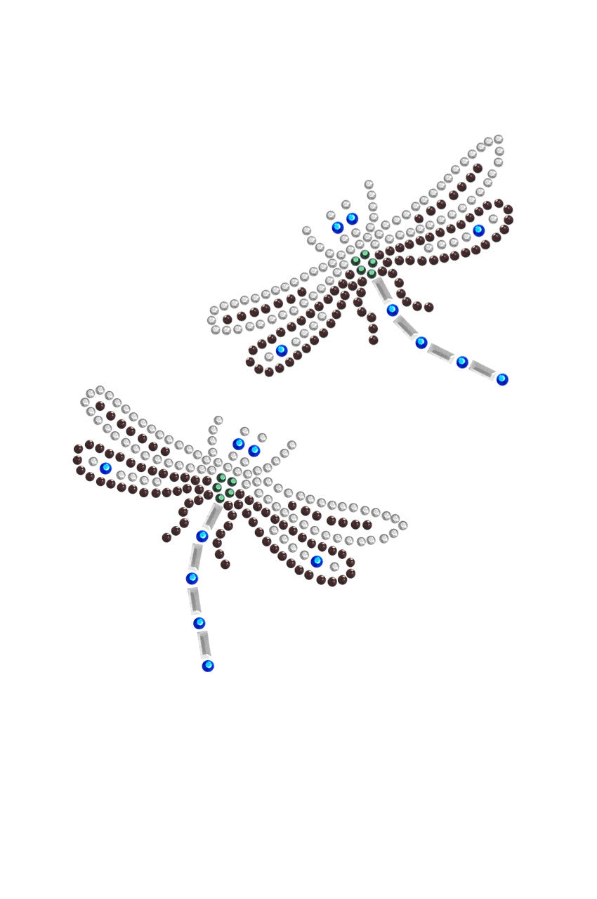 Two Small Dragonfly - Womens T-shirt