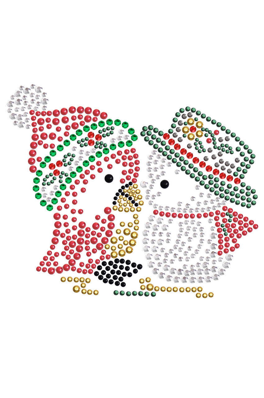 Christmas Birds - Womens T-shirt