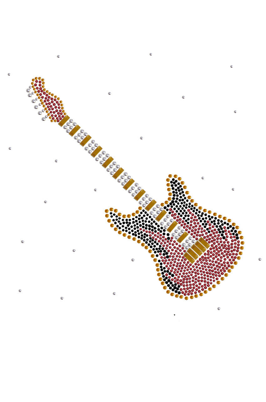 Guitar (Red & Gold) - Women's T-shirt