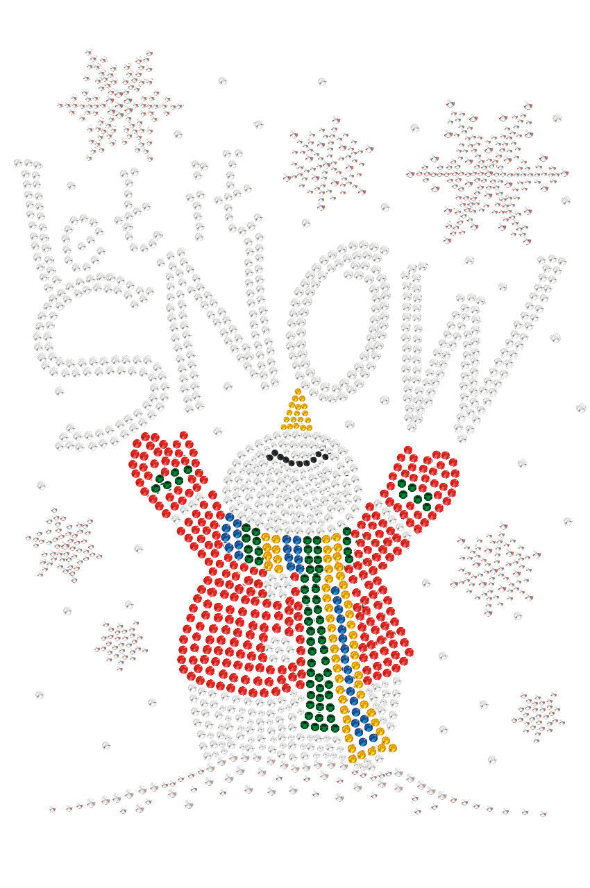 Let it Snow Snowman - Women's Tee