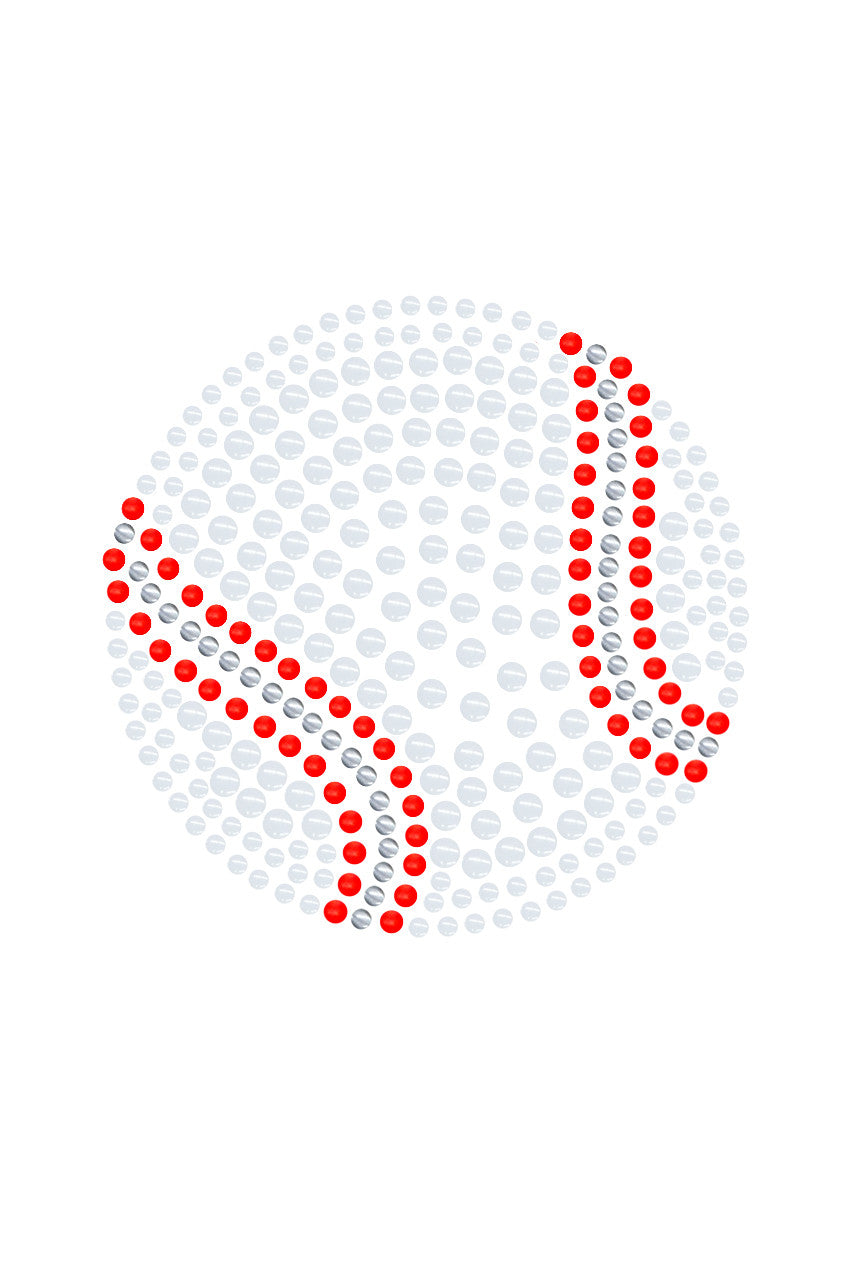 Baseball (White Nailheads) - Women's Tee