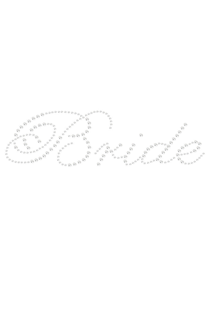 Bride (Script Letters)- Womens T-shirt