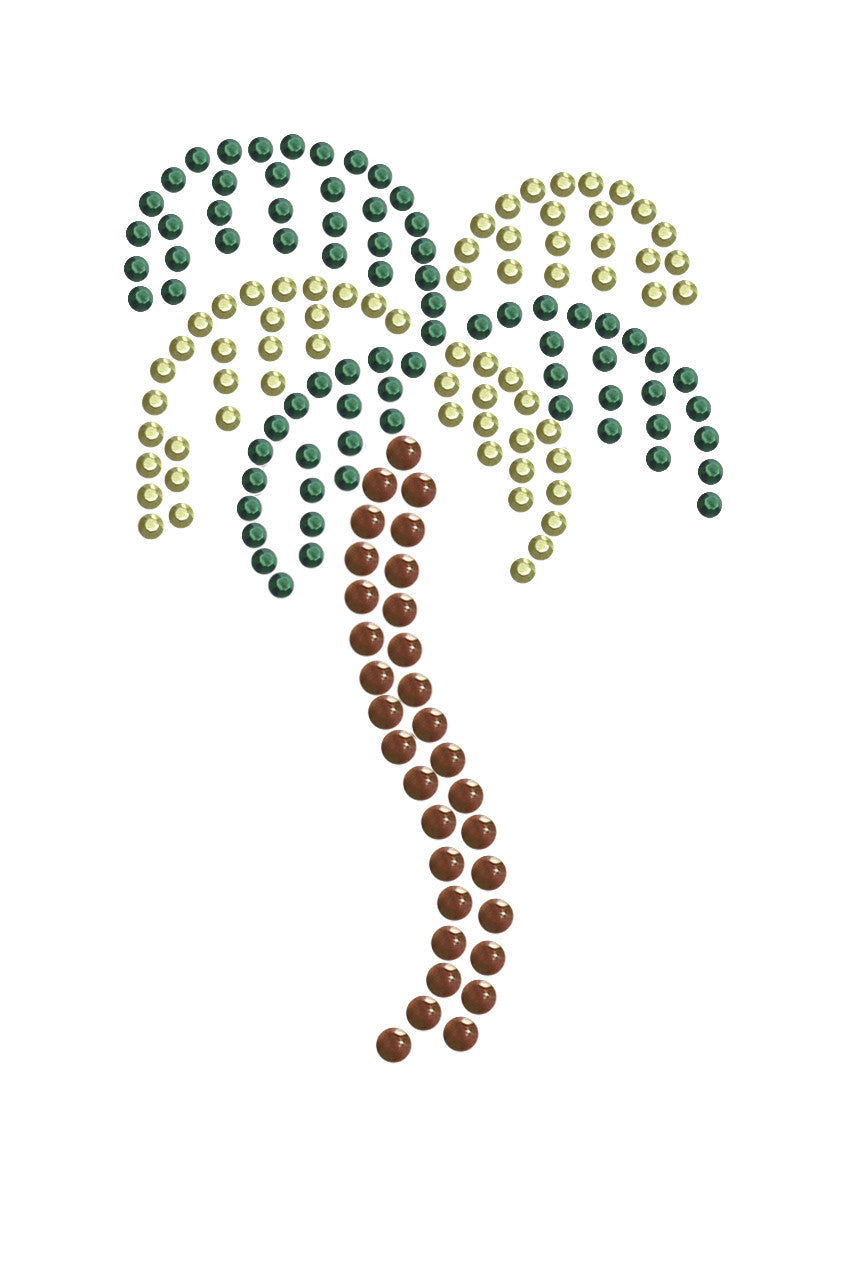 Palm Tree (Rhinestuds) - Bandanna