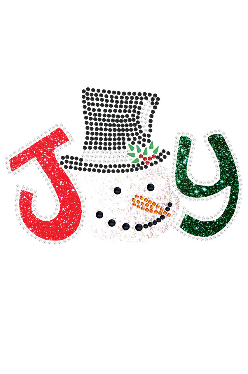 Joy Snowman - Womens T-shirt