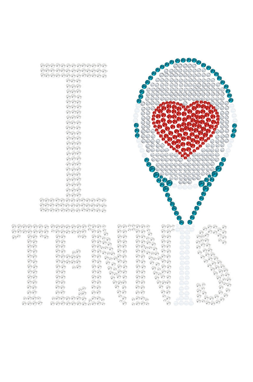I Love Tennis - Women's Tee