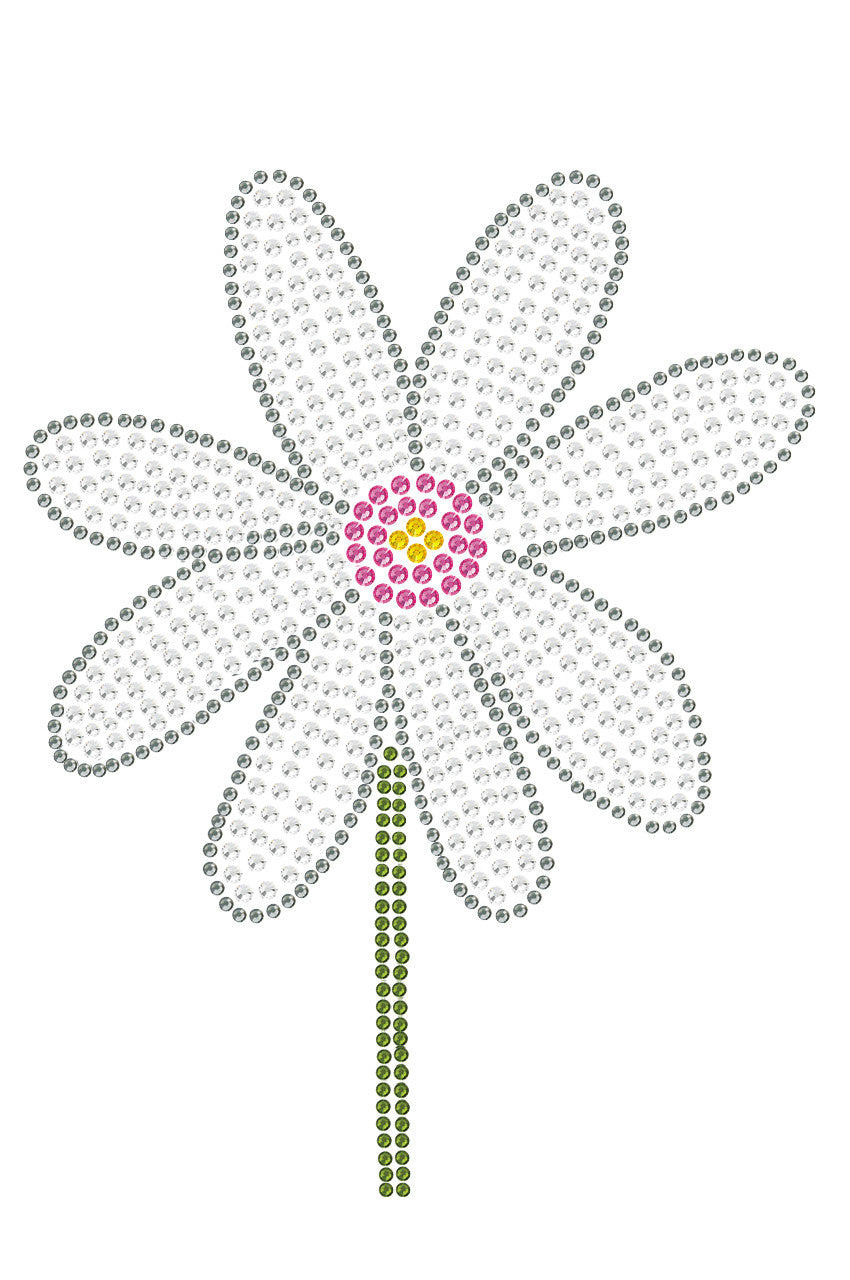 Daisy with Pink Center - Bandanna