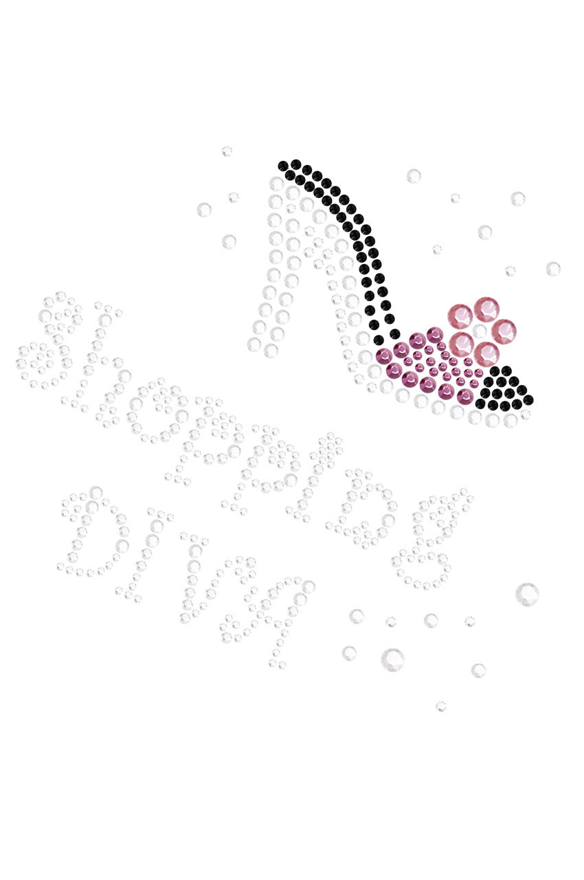 Shopping Diva - High Heel Shoe - Womens T-shirt