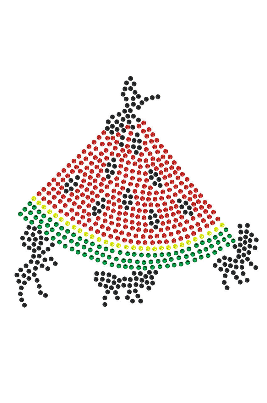 Watermelon with Ants - Custom Tutu