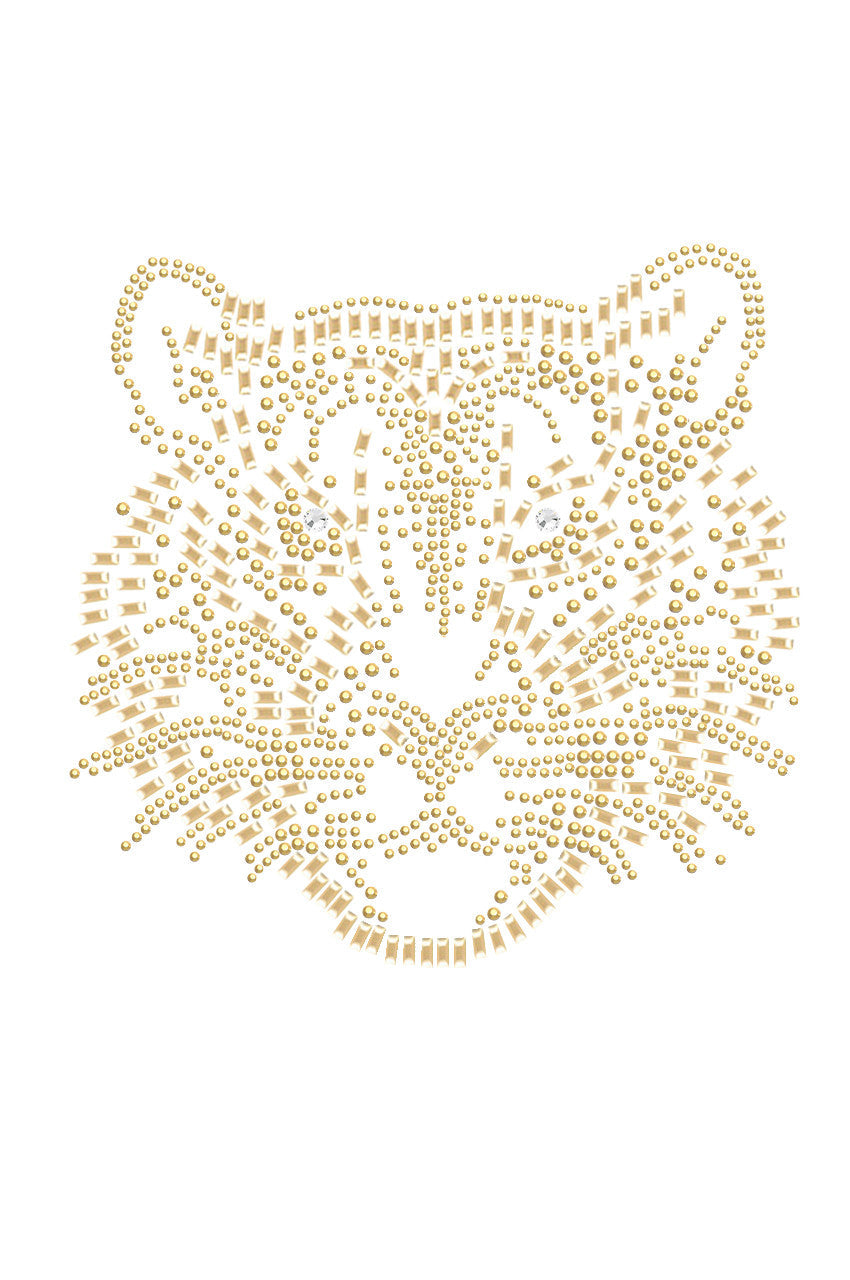 Tiger Face (Large) - Womens T-shirt