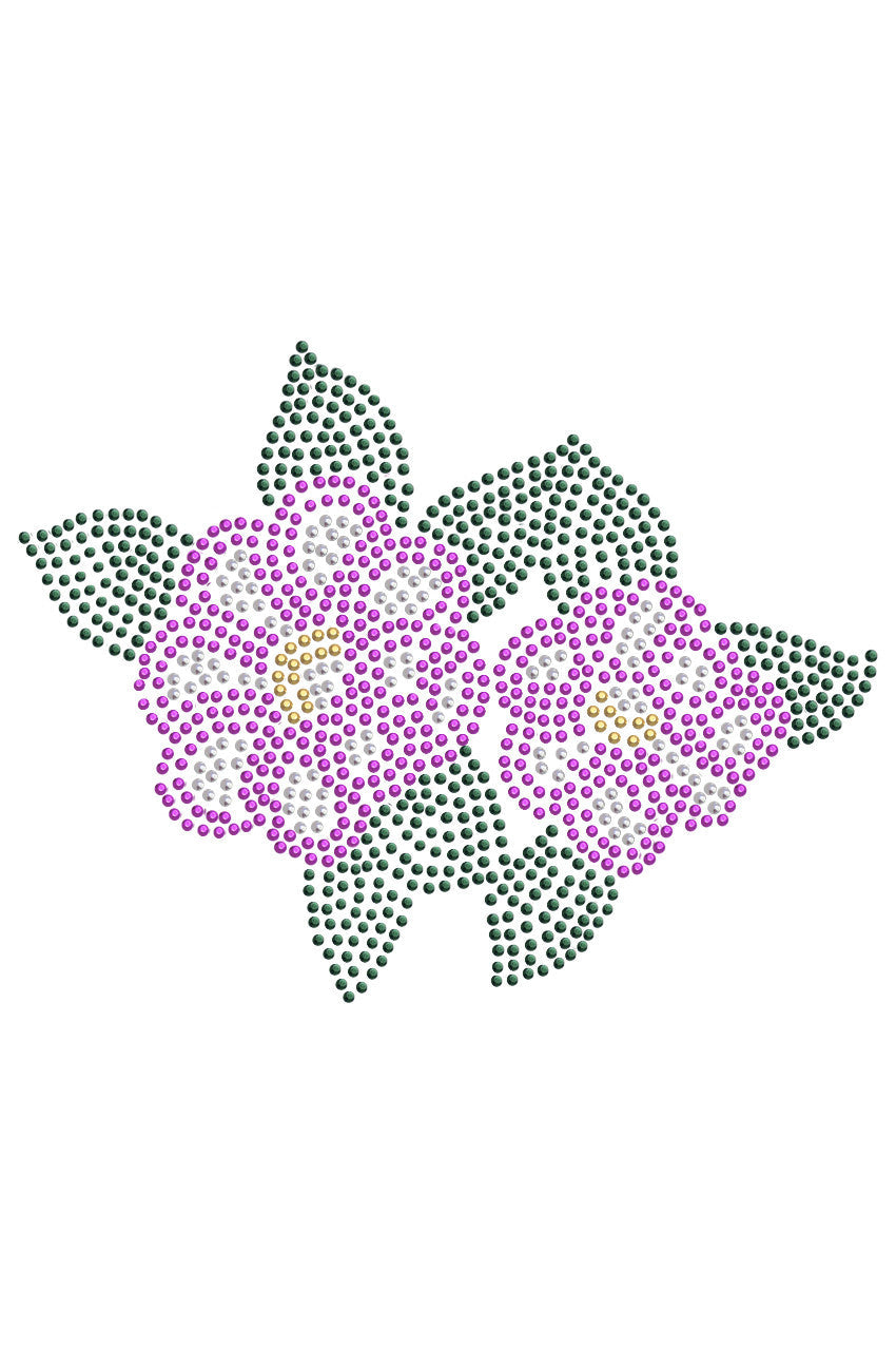 Magenta Flowers - Womens T-shirt