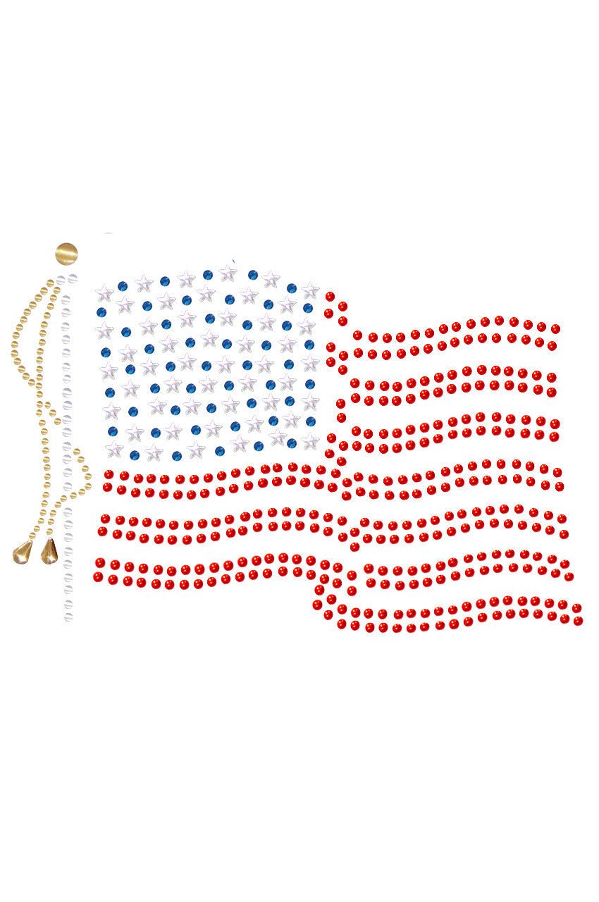 USA Flag - Womens T-shirt