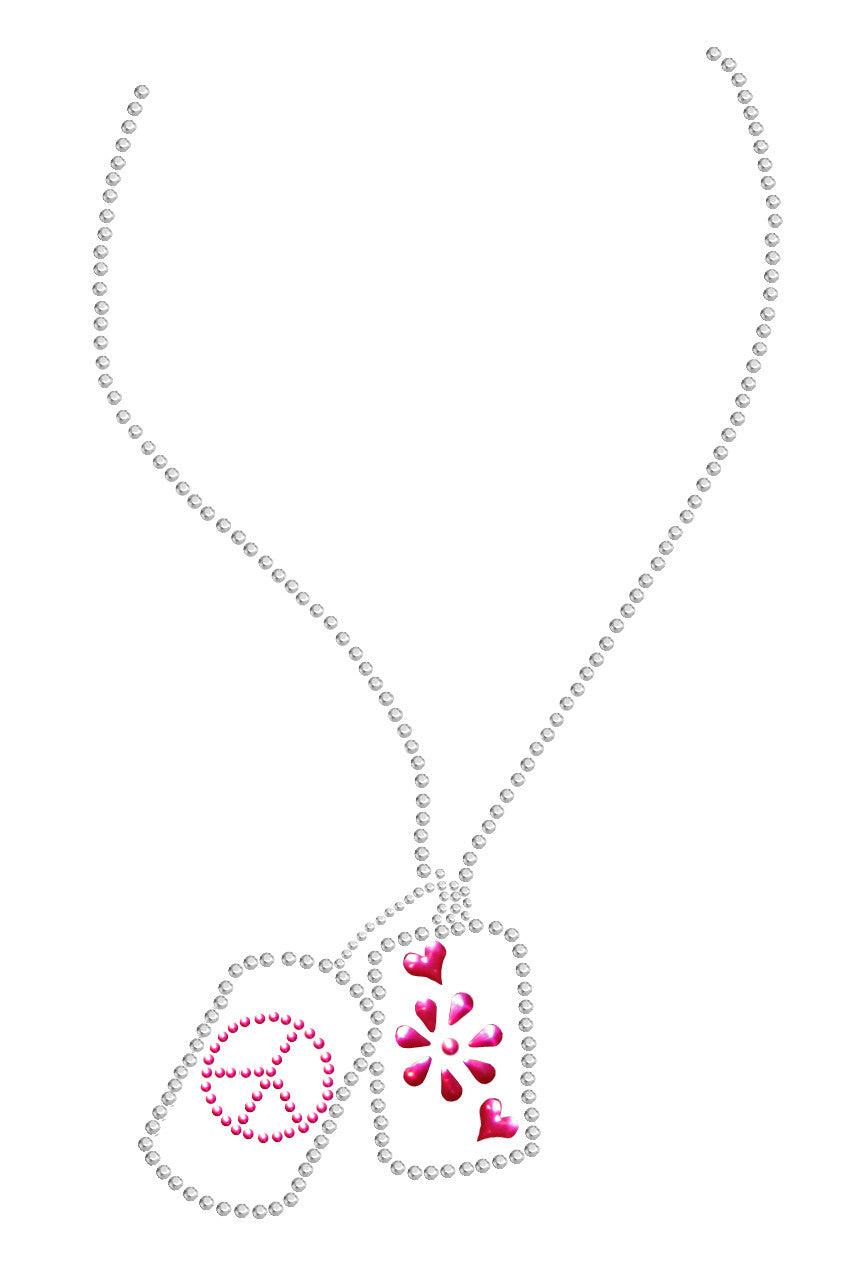 Dog Tags Necklace 2- Womens T-shirt