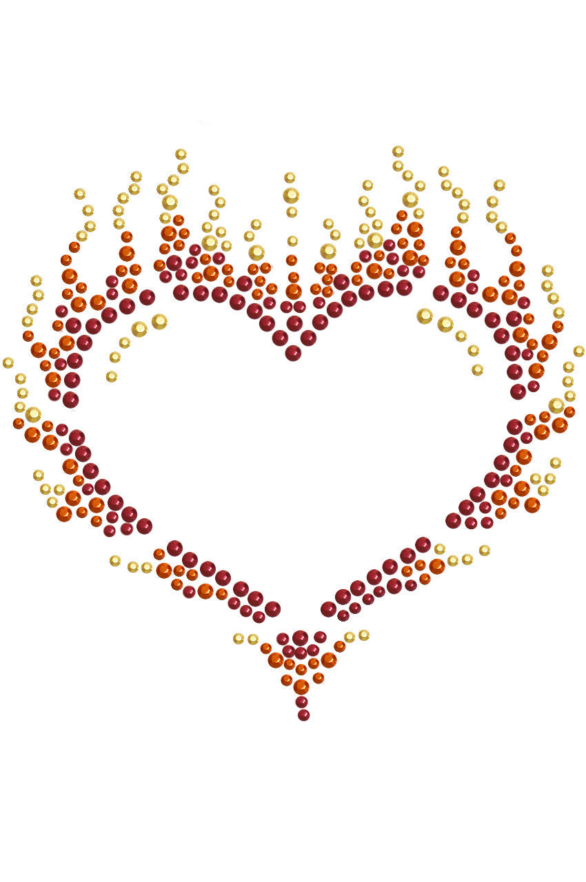 Flame Heart - Womens T-shirt