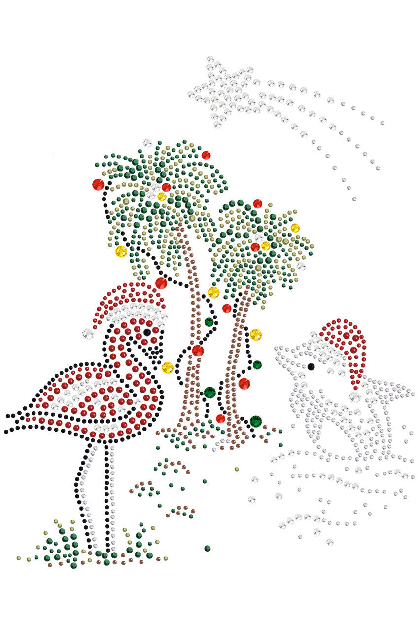 Tropical Christmas - Womens T-shirt