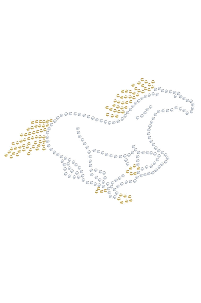 Horse (Running) - Womens T-shirt
