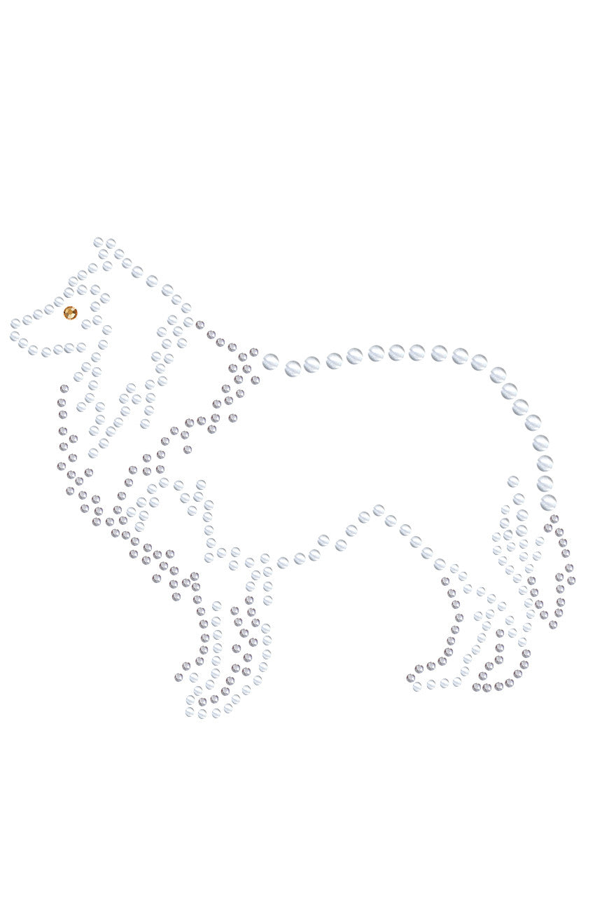 Collie Outline - bandana