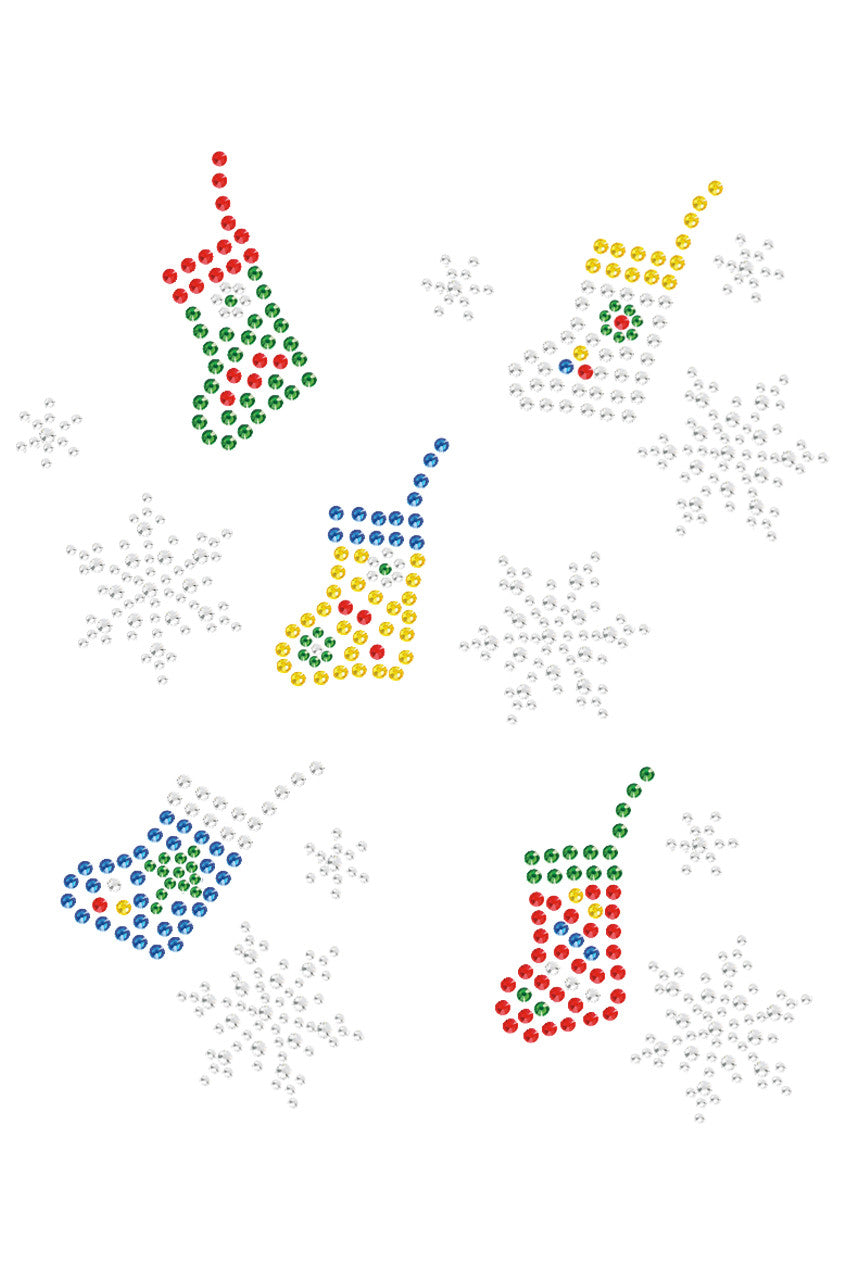 Stockings & Snowflakes - Womens Tee