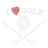 I Love Golf (Large) - Women's Tee