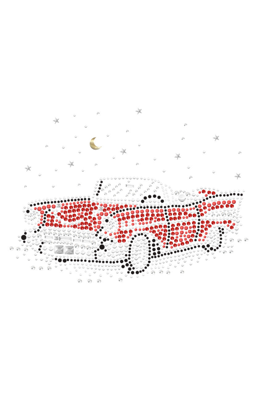 Red Convertible - Womens T-shirt