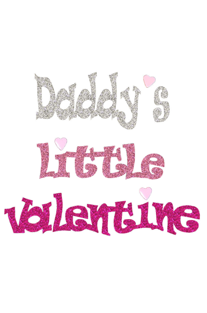 Daddys Little Valentine Bandanna