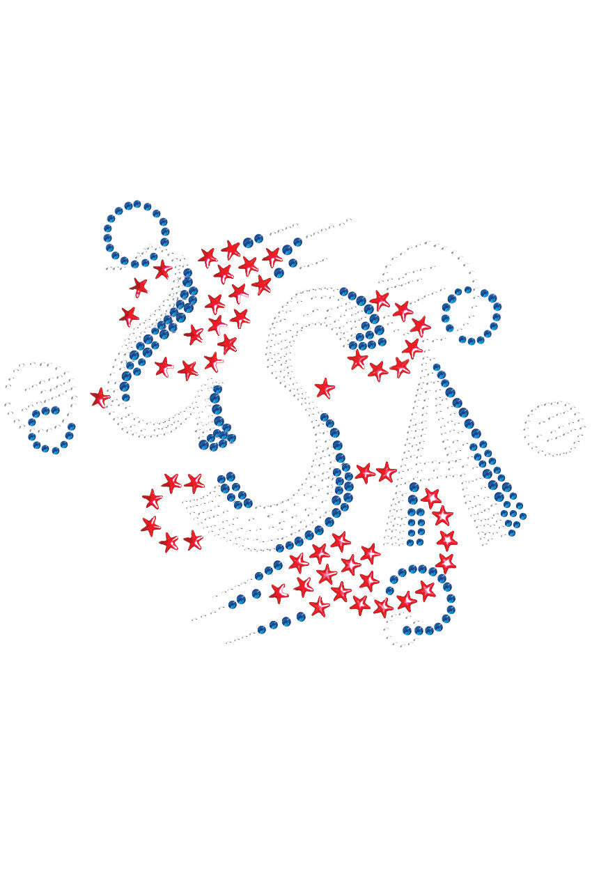 Large USA - Women's T-shirt