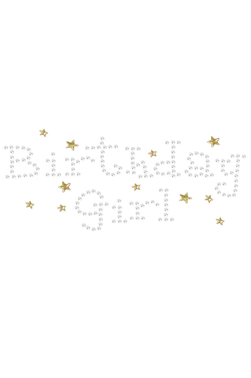 Birthday Girl with Stars - Women's T-shirt