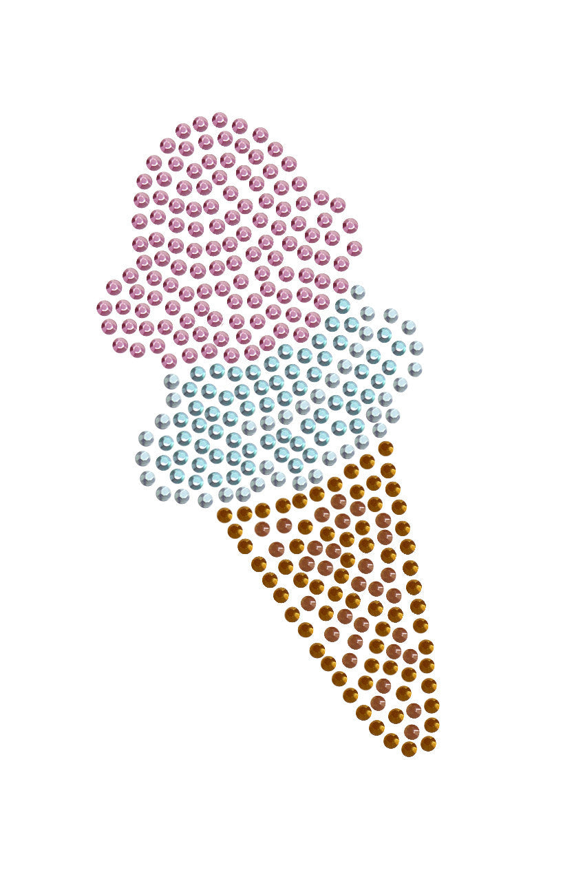 Ice Cream Cone - Double Dip - Womens T-shirt